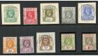 SG108-117. 1921 Set of 10. Superb used...