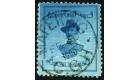 SG21 Variety. 1900 3d Pale blue/blue 'Cracked Plate'. Superb fin