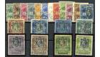 SG122-142. 1922 Set of 19. Superb used...