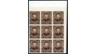 1860. 5c Brown 'CONNELL'. Plate Proof on India Paper on Card...