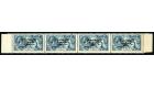SG66. 1922 10/- Dull grey-blue. Superb fresh mint horizontal str