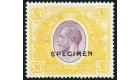 SG97s. 1925 £3 Purple and yellow. 'SPECIMEN'. Brilliant fresh..