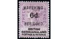 SG10. 1900 6d on 3d Lilac and black. Superb fresh mint...