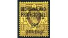 SG9. 1900 6d on 3d Purple/yellow. Superb fresh mint...