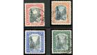 SG58-61. 1901 Set of 4. Superb used...