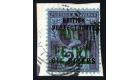 SG11. 1893 1/2d on 2 1/2d Purple/blue. Superb used on piece...