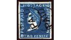 SG40. 1859 2d Blue. Superb fine used with beautiful colour and m