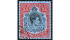 SG117ac. 1942 2/6 Black and red/grey-blue 'Lower right scroll wi