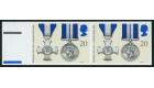 SG1519a. 1990 Gallantry Awards. 20p 'Imperforate'. U/M marginal