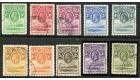 SG1-10. 1933 Set of 10. Very fine used...