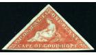 SG1. 1853 1d Pale rose-red. Superb fresh UNUSED with beautiful c