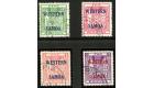 SG232-235. 1955 Set of 4. Superb fine used...