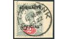 SG O104. 1903 2d Yellowish-green and carmine-red. Superb used...