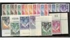 SG25-45. 1938 Set of 21. Brilliant fresh U/M mint...