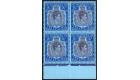 SG116d Variey. 1943 2/- Purple and deep blue/pale blue 'Nick in 