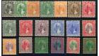SG103-121. 1938 Set of 19. Superb fresh mint...