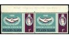SG51a. 1965 1d Reddish purple and turquoise-green. 'TRISTAN DA C