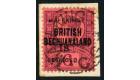 SG15. 1900 1s on 6d Purple/rose-red. Superb fine used on piece..