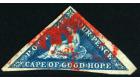 SG6a. 1855 4d Blue. Very fine used with RED cancel...