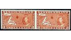 SG258b. 1937 3c Orange-brown. 'Imperforate Between'. Brilliant U