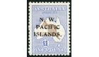 SG99. 1916 £1 Chocolate and dull blue. Superb fresh mint with b