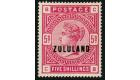 SG11. 1892 5/- Rose. Superb fresh mint...