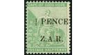 SG1. 1899 '1/2 PENCE' on 1/2d Green. Very fine fresh mint...