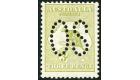 SG O5. 1913 3d Olive. 'O S'. Very fine fresh mint...