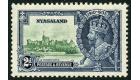 SG124m. 1935 2d Green and indigo. 'Bird by turret'. Very fine mi