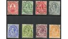 SG154-161. 1921 Set of 8. Very fine used...