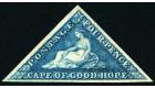 1855 4d Blue/blued paper Plate Proof. Superb with beautiful colo