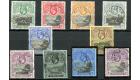 SG72-81. 1912 Set of 10. Superb used...