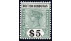 SG65. 1899 $5 Green and black. Brilliant fresh well centred mint