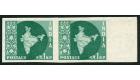 SG399a. 1960 1n.p. Blue-green. 'Imperforate pair'. Brilliant fre