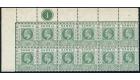 SG57a. 1905 1/2d Green 'Dented Frame'. Superb fresh in an U/M mi