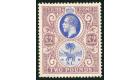 SG147. 1923 £2 Blue and dull purple. Very fine well centred min