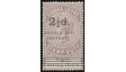 SG71. 1897 2 1/2d on 2/- Dull lilac. Choice superb fresh mint...