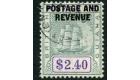 SG251. 1905 $2.40 Green and violet. Superb fine used...