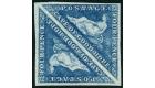 SG19a. 1864 4d Blue. Superb fresh mint pair...