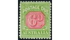 SG D110. 1936 6d Carmine and yellow-green. Superb fresh well cen