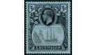 SG20b. 1924 3/- Grey-black and black/blue. 'Torn Flag'. Superb f