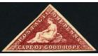 SG22. 1864 1d Deep carmine-red. Watermark Crown CC (sideways). S