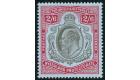 SG78a. 1911 2/6 Brownish black and deep rose-red/pale blue...