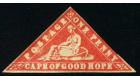 SG13. 1861 1d Vermilion. Very fine fresh UNUSED...