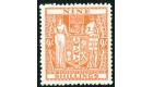 SG F176. 1936 9/- Brown-orange. Brilliant fresh U/M mint...