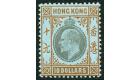 SG90. 1905 $10 Slate and orange/blue. Brilliant fresh mint...