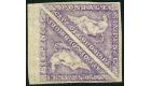 SG20. 1864 6d Bright mauve. Superb fresh sheet marginal mint pai