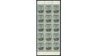 SG4b. 1922 2d Black and grey. 'Blob on scroll'. Superb fresh U/M