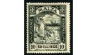SG104. 1922 10/- Black. Very fine fresh mint...
