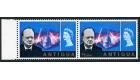 SG170a. 1966 1/2c Churchill. 'Value Omitted'. Brilliant fresh U/